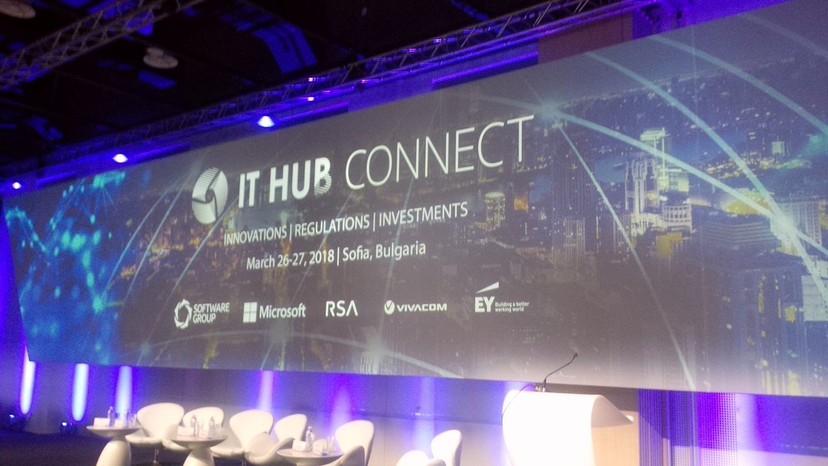 AmchamBulgaria's tweet photo. Thank you @SoftwareGroupBG @RSAsecurity @vivacom @EY_Bulgaria @Microsoft for being main sponsors of #ITHubConnect.
@AmchamBulgaria @ibbc_bg https://t.co/JT8hIEniyT