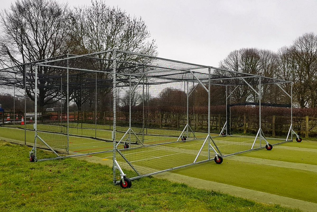 The new Batting Cage at <a href="/FarnhamCricket/">Farnham CC</a> is looking great. Did you know Farnham CC was founded in 1782, wow!  Good Luck for the new season.  stuartcanvas.co.uk/test-batting-c… 
#NewSeason #Cricket #Cricket2018 #StuartCanvas