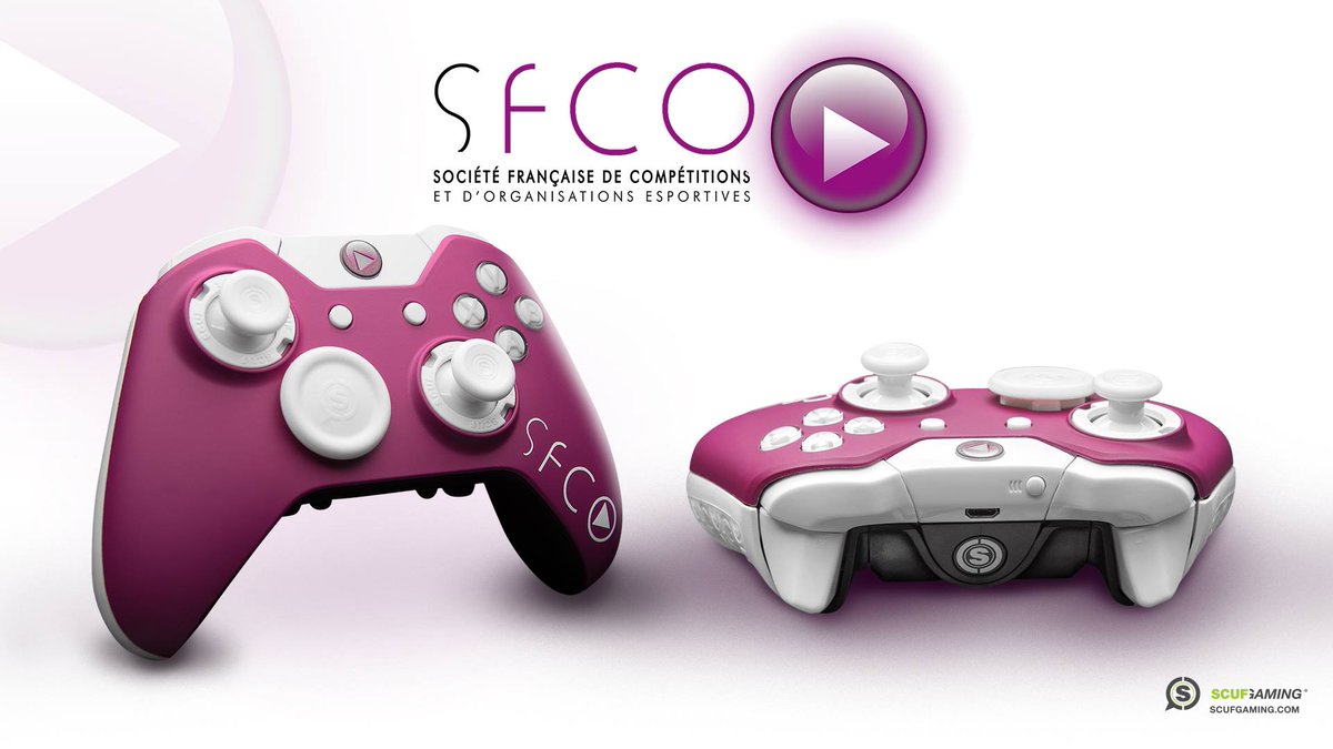 ScufFrance's tweet photo. Préparez-vous pour les évènements @SFCO_eSport avec la SFCO SCUF #Infinity1 !
https://t.co/RxOoeidcDT
#TeamSCUF https://t.co/7IUc9fYCw7