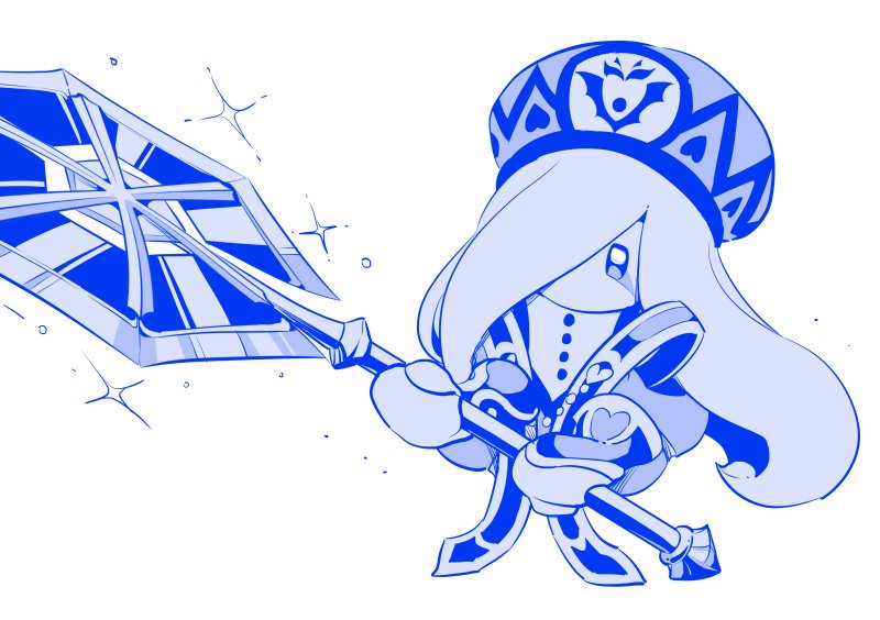 hu0dkja's tweet photo. 発売前に描いたキッス https://t.co/AsnzmfPriQ