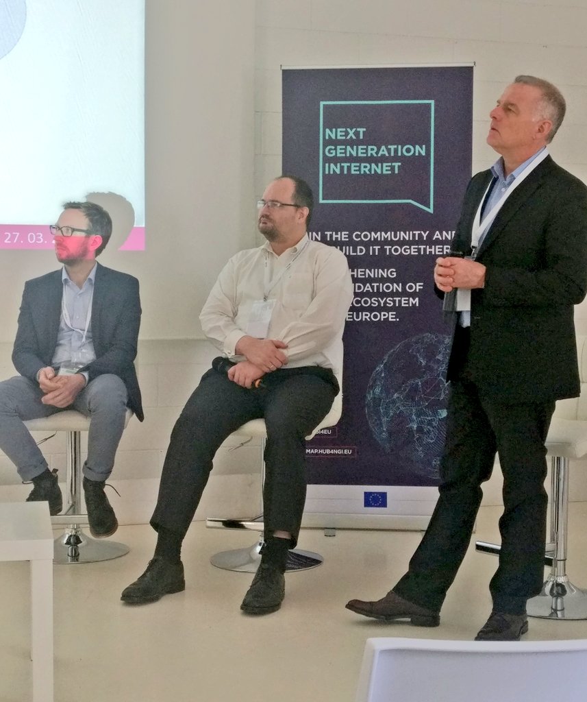 Martel_Innovate's tweet photo. Richard Stevens from @IDC moderating the "NGI Success Stories & Sustainable Paths - #NGI Champions in Europe" discussion.
#NGIMilan #NGIevent #NGI4eu @NGI4eu @CAPSSIEU @DSI4EU #Tech4Good https://t.co/ffoSKO92eS