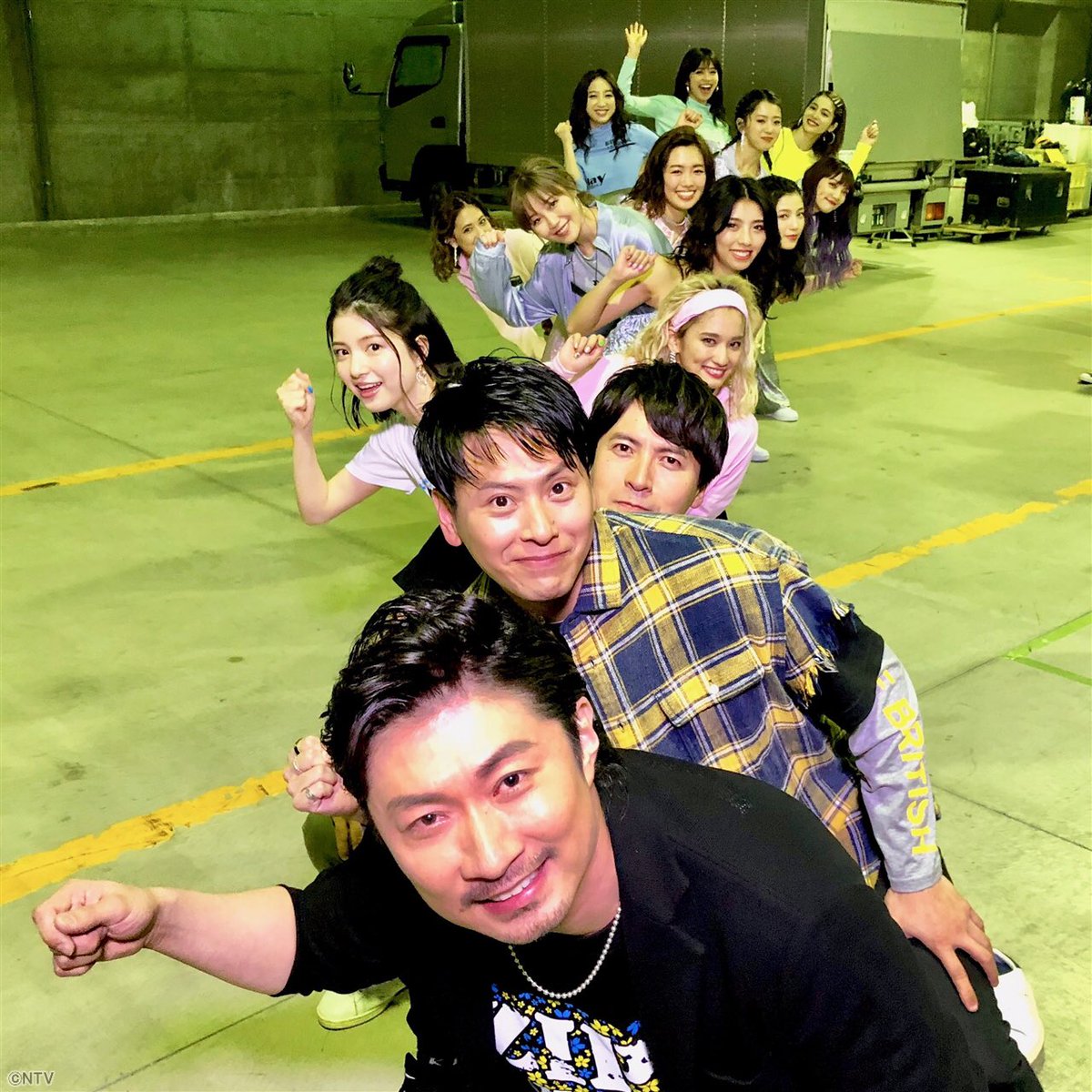 Zip 春フェス18 の舞台裏で Makidaiさん Amp Amp 山下健二郎さん Amp Amp E Girlsによる豪華choo Choo Train 他では絶対実現しない 夢のコラボ 桝アナ 海荷ちゃんも混ぜていただいちゃいました Zip Zip 日テレ Scoopnest