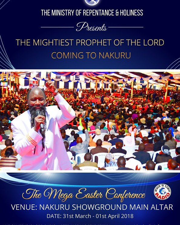 PstPhilipMutua's tweet photo. IN THESE DAYS WHEN THE LEVEL OF WICKEDNESS HAS INCREDIBLY INCREASED AND AT THE VERGE OF RAPTURE,THE CHURCH HAS SEEN A GREAT LIGHT THROUGH THE ONLY EMISSARY OF GOD ON EARTH.
COME ALL,LET ALL THE MUSLIMS (@MWLOrg_en ).HINDUS (@the_hindu ) JOIN US.
#EasterWithProphetDrOwuor https://t.co/WBb1gUKVEP