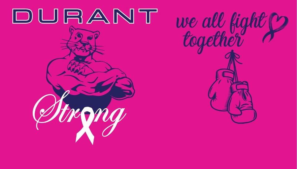 dhs_athletic's tweet photo. Softball/Baseball PINK GAME TONIGHT @DurantHS! Ceremony 6:30pm. Gift baskets, gift cards &amp; other prizes. Pink T-Shirts for $15. Proceeds to benefit The Moffitt Cancer Center! @DurantSoftball @DHSCrazyCougars @thepawprint_dhs @DurantYearbook https://t.co/WHMxpOmdoP