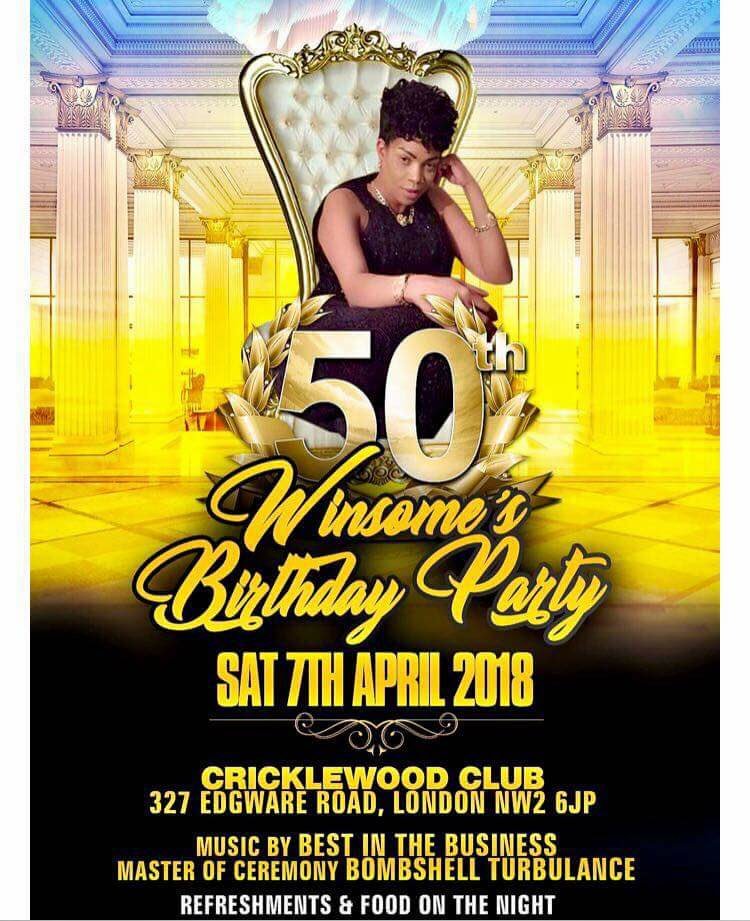 BTurble's tweet image. Dinner and 50th birthday celebration everyone is free free food free from 9 till 3