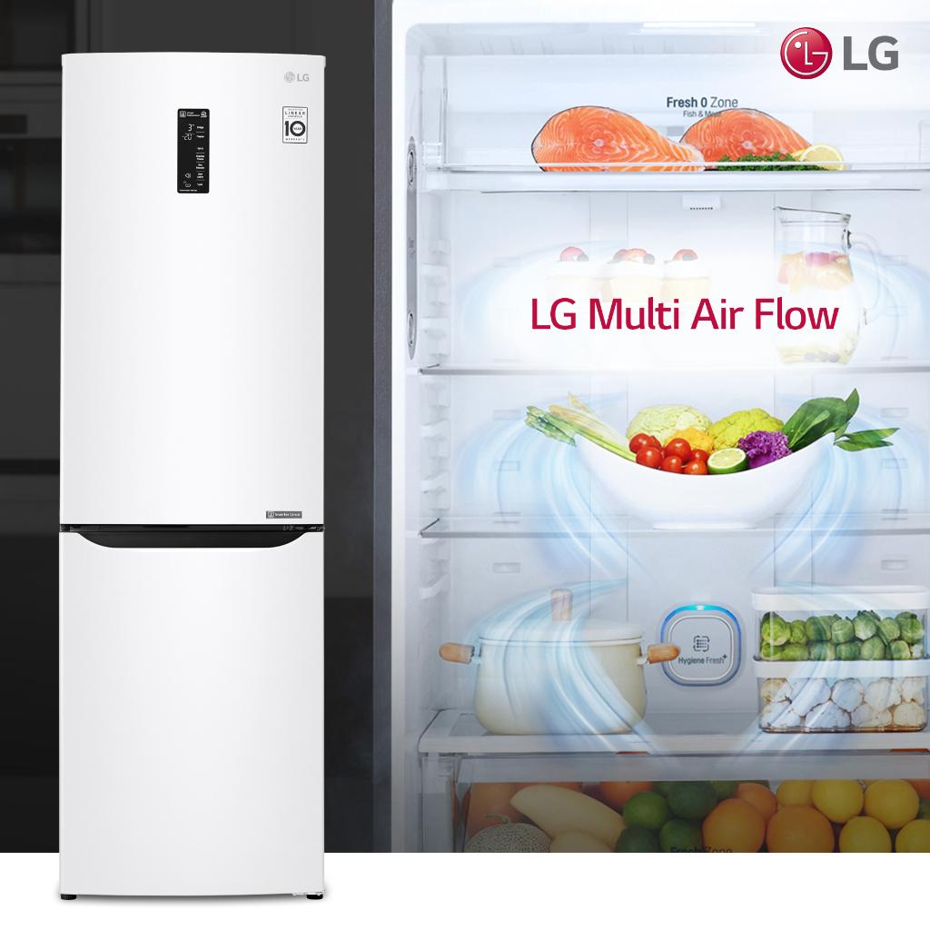 LGMongolia's tweet image. #LG GC-B399SVQZ загварын хөргөгч нь хүнсний бүтээгдэхүүнийг үргэлж шинээр нь, илүү удаан хадгалах болно. Учир нь #MultiAirFlow системийн тусламжтай хөргөгчийн бүх тасалгаанд хүйтэн агаарыг жигд хуваарилдаг.
