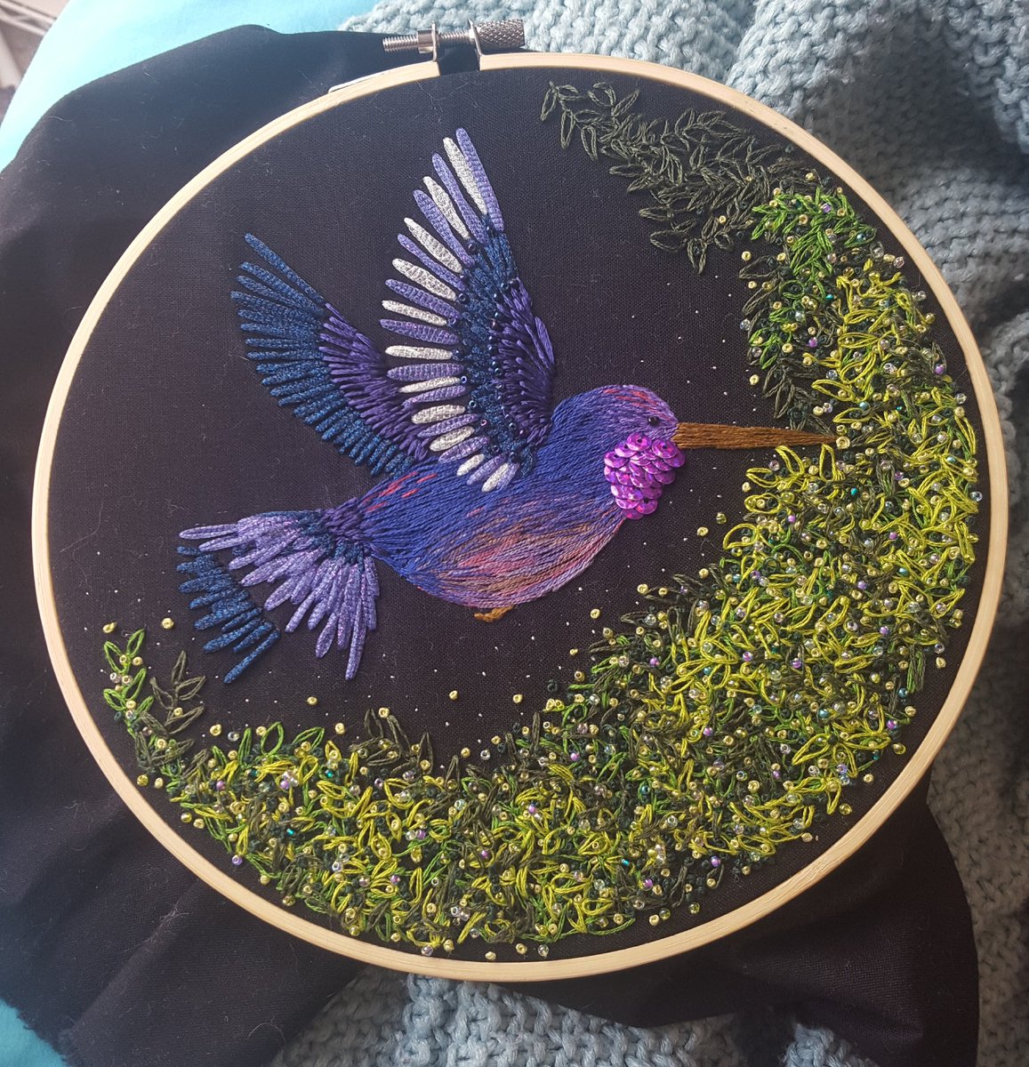 ComingForEwe's tweet image. Off to a new home! #embroidery #handcrafted