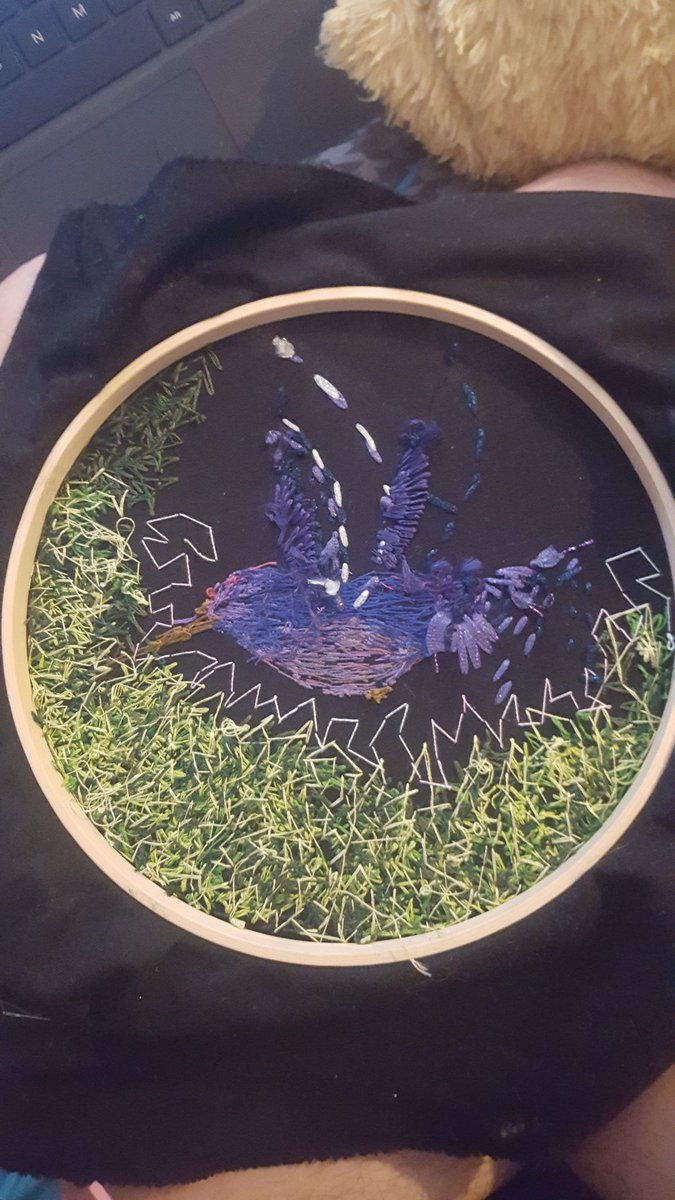 ComingForEwe's tweet image. Off to a new home! #embroidery #handcrafted