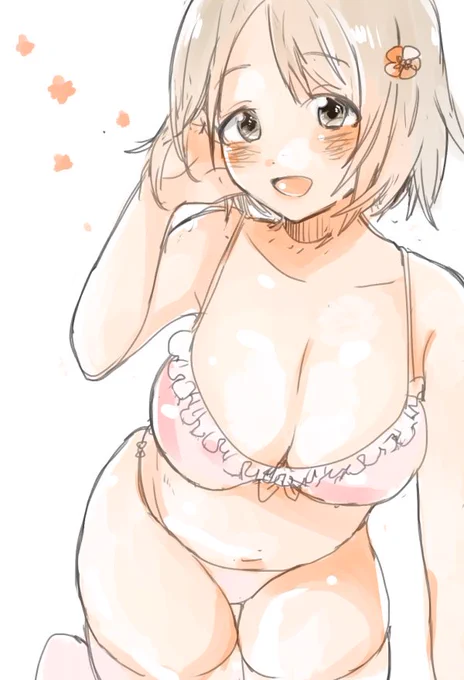 むちむちかな子描いた 
