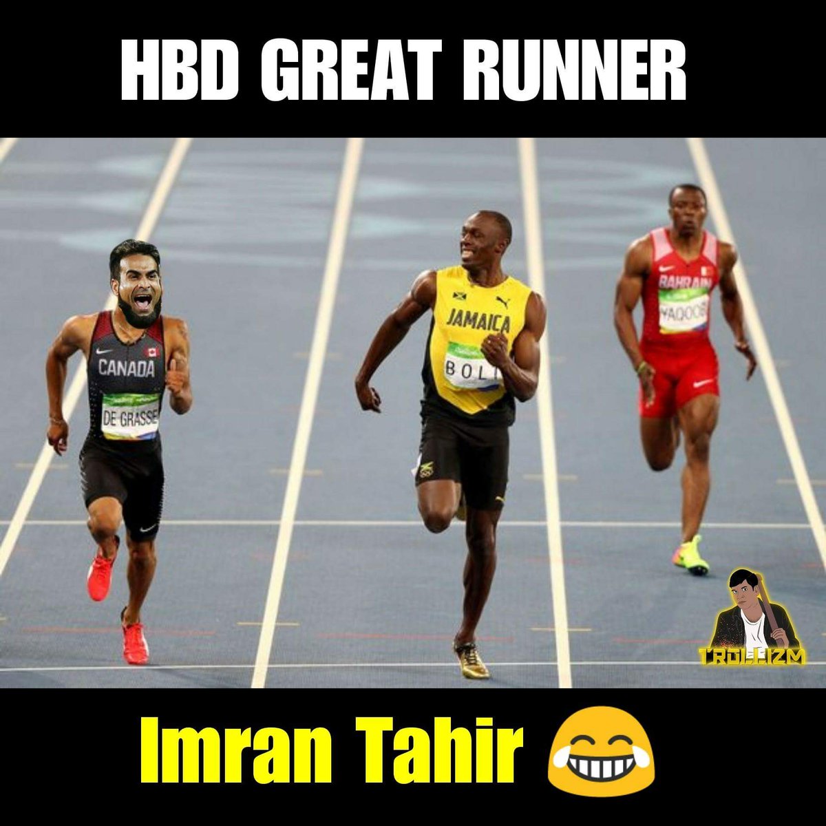 actor_vikranth's tweet photo. #HBD @ImranTahirSA we need lots of #Marathon's hope u do! https://t.co/Vep3k2MK6S