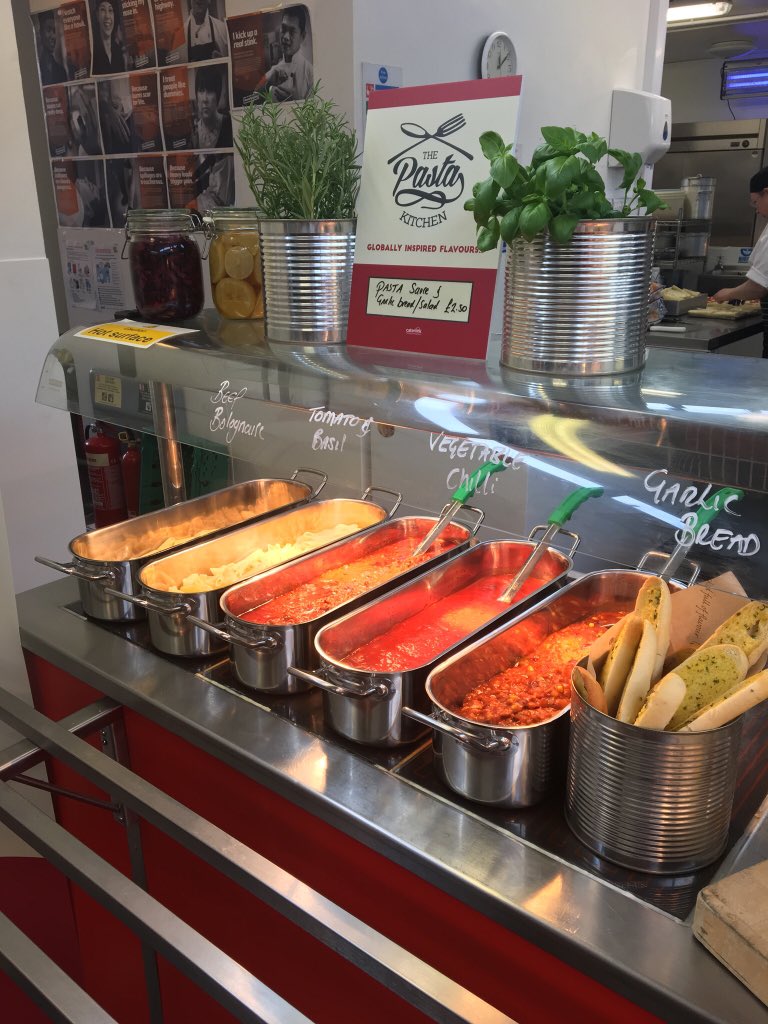 NIFFFarley's tweet photo. #PastaKitchen launch @GodalmingColl @caterlink_ltd https://t.co/NKapgopyYf