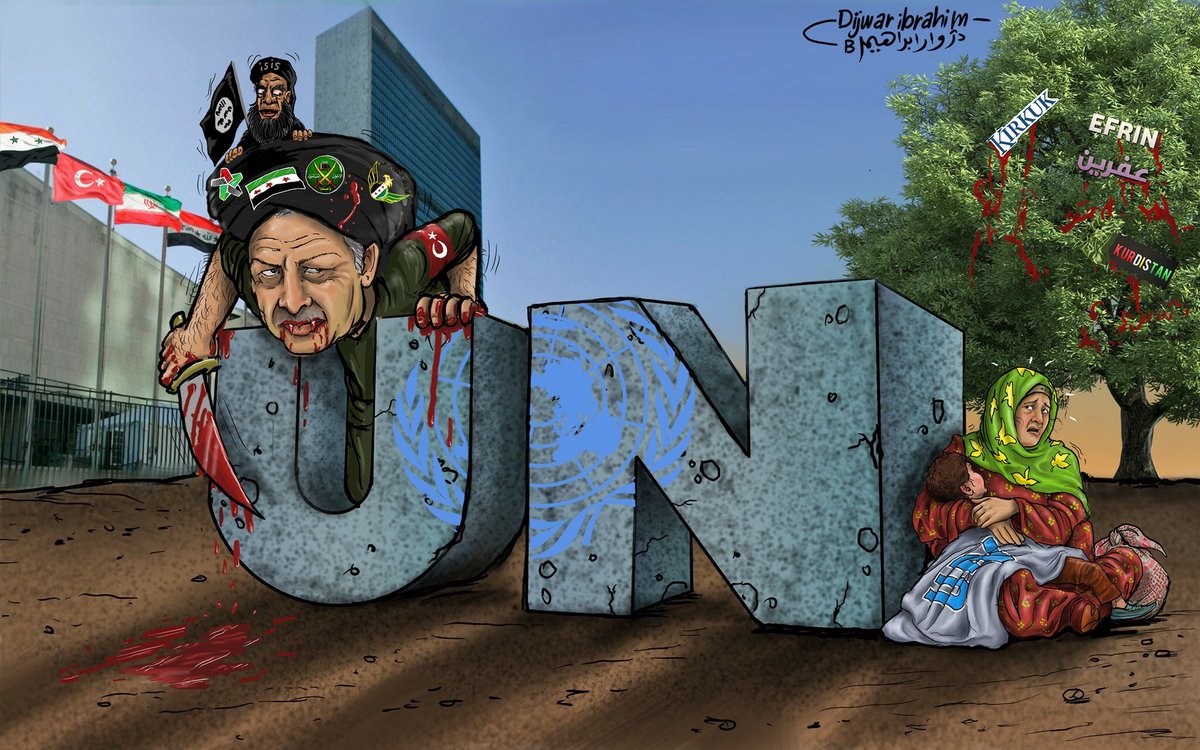 The United Nations loses its credibility by opening up the field of growing dictatorships in the world and Erdogan as an example !
