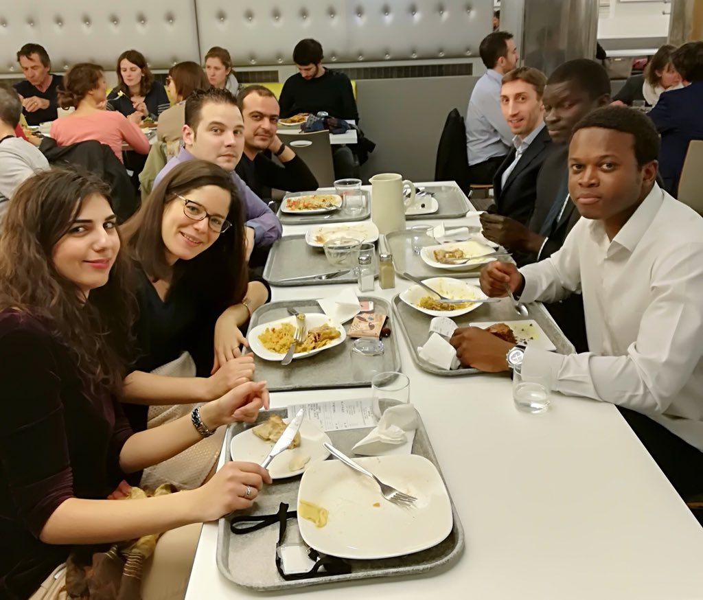 ContentByCarlie's tweet photo. The team that lunches together - great to hang with @TMFGroup France colleagues (and check out the office canteen game! 💪🏻)
@TMFGroupCareers #worklunch #OneTMF https://t.co/TR76QHOOyl