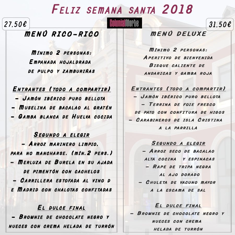 oterGO's tweet photo. Seguimos con nuestros deliciosos e inigualables menús #RicoRico y #Deluxe en Colonial Norte. Ven a a probarlos con tu familia y amigos y disfruta de esta magnífica semana de Semana Santa. ¡Vívela, diviértete y repite Grupo Oter! https://t.co/3EtAaWVLG4