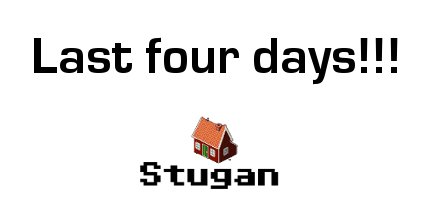 Last four days to apply! Send us your application by March 31st if you want to spend the summer in the Swedish countryside fulfilling your game dev dreams!