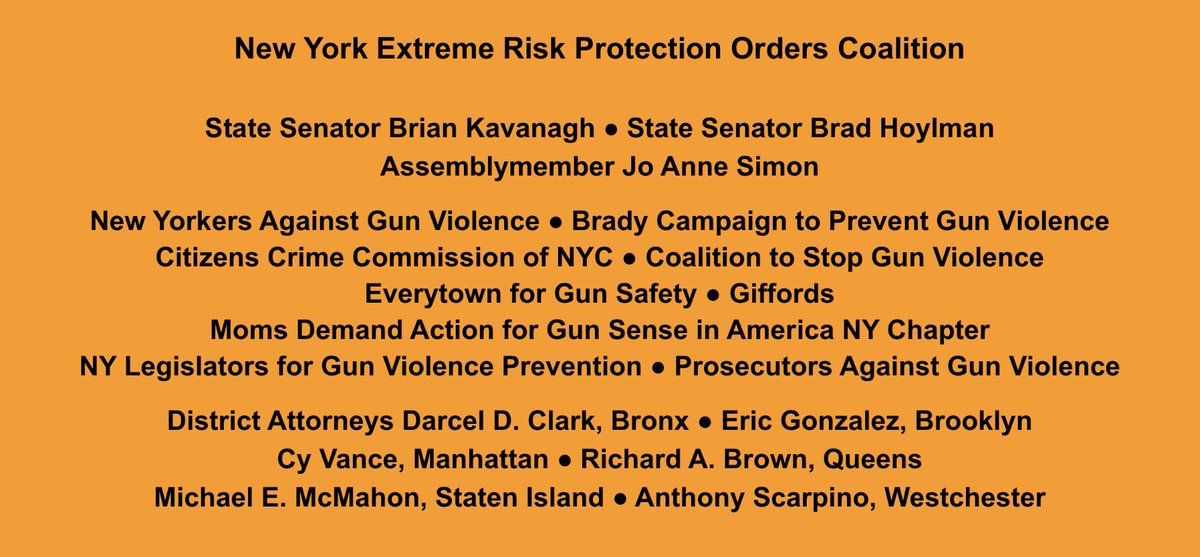 BrianKavanaghNY's tweet photo. The @NYPost backs our push to enact extreme risk protection orders in the NYS budget!

They make a strong case, cite @AMarch4OurLives, and highlight the support of @ManhattanDA @QueensDABrown @BronxDAClark @StatenIslandDA &amp; @BrooklynDA.

CC: @MomsDemand

https://t.co/HdW00YHO6P https://t.co/uZoaT0h2Bx