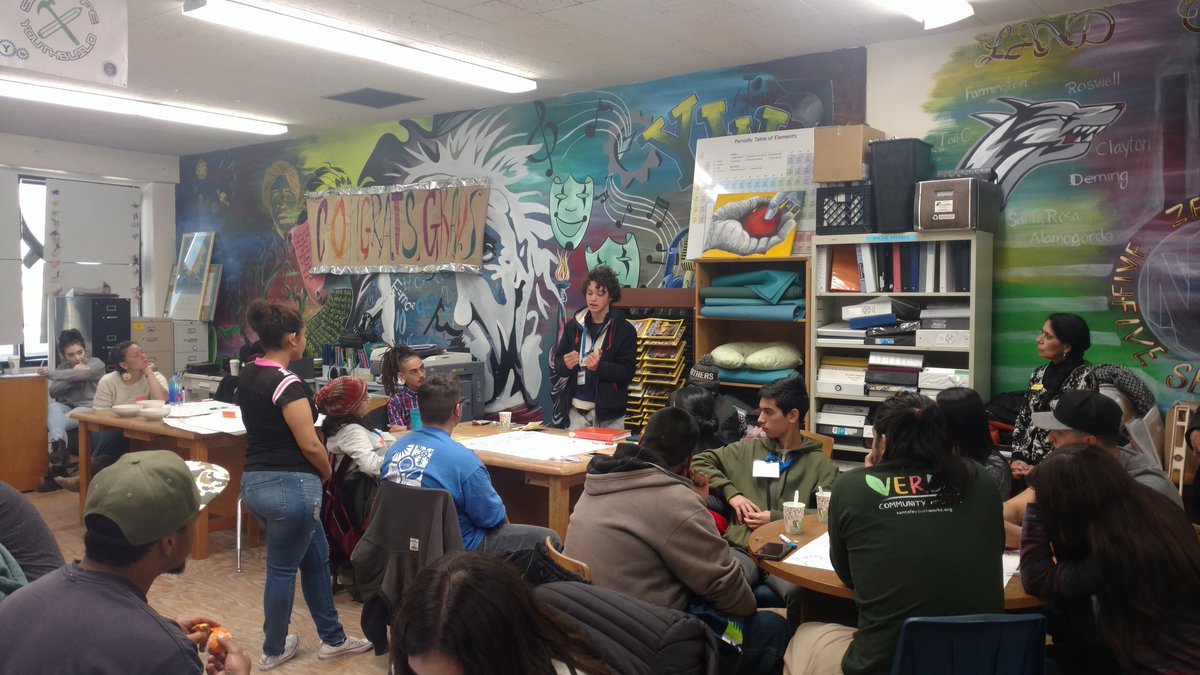 GlobalTiesABQ's tweet photo. #YA2018 and Youth Works discussing the school to prison pipeline and how the system can better serve communities in #NM #Chile #Argentina. @WLYouthPrograms @ECAatState https://t.co/2D8pVXEnbn