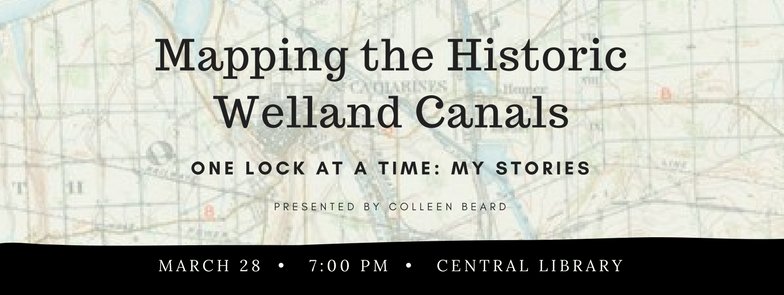 stcathlibrary's tweet image. There&apos;s a fantastic program happening tomorrow evening here @ Central! Find out about the mapping of the Welland Canals with Colleen Beard #wellandcanals #stcatharineshistory #learnatthelibrary #stcatharines