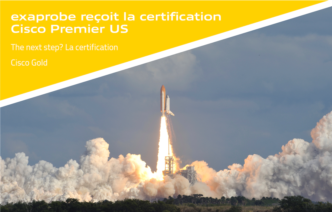 [INNOVATION] Parce que notre partenariat avec <a href="/Cisco/">Cisco</a> constitue une brique essentielle dans le développement de notre filiale US, <a href="/Exaprobe/">Exaprobe</a> / <a href="/Aciernet/">Aciernet</a> vient de recevoir la certification #Cisco Premier US !

Dernière marche avant d’atteindre la certification Gold convoitée 🏆