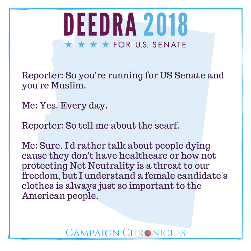 DoseOfDeedra's tweet photo. Campaign Chronicles: The important things. #Deedra2018 #CampaignChronicles https://t.co/fxucnqFNcw