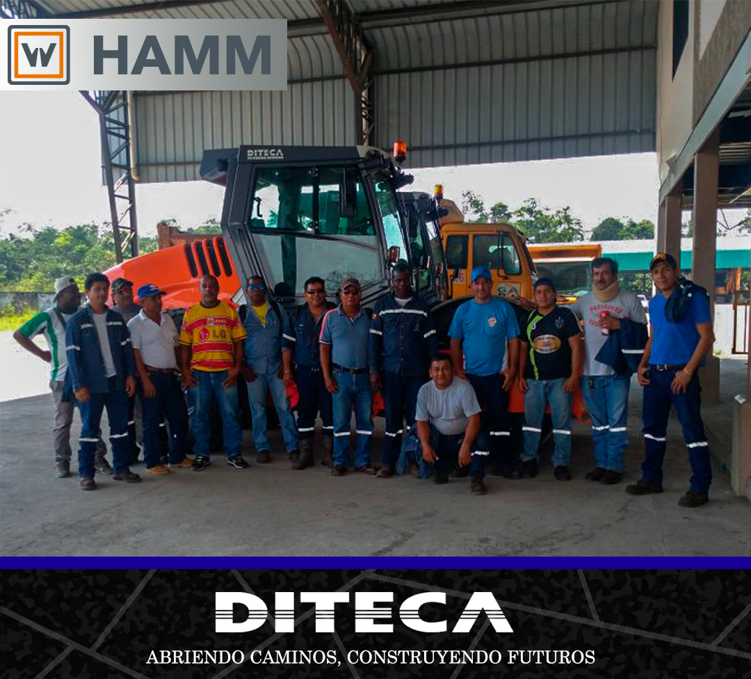 DitecaKomatsu's tweet photo. El Gobierno Autónomo Descentralizado Provincial de Orellana recibió 2 rodillos lisos vibratorios de la marca Hamm modelo 3411 de procedencia alemana para continuar con el mejoramiento vial de la provincia. #DITECA #AbriendoCaminosConstruyendoFuturos #HAMM #WIRTGENGROUP #RODILLOS https://t.co/ELn4CVmxBG
