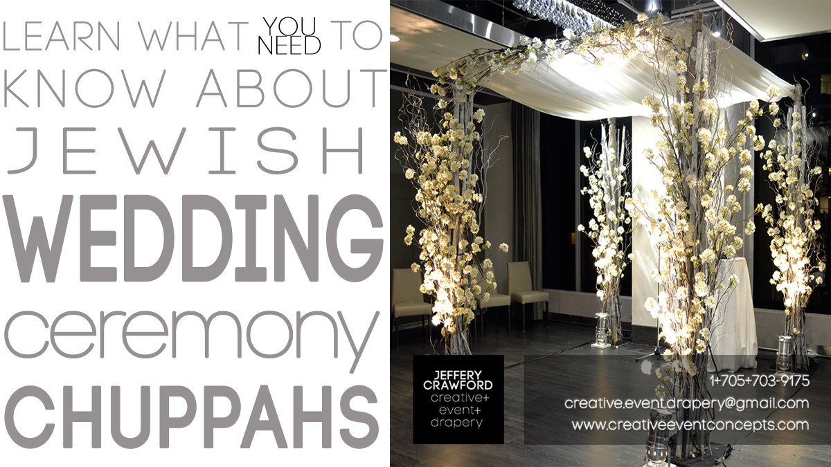 cr8eventdrapery's tweet photo. #NEW #VIDEO: #Everything You #NeedToKnow about #Jewish #Wedding #Ceremony #Chuppahs https://t.co/h9M7WoR5OO #Muskoka #Toronto #MuskokaWeddings #TorontoWeddings #EventProfs #Weddings #Design #Decor #Flowers #Chuppah #weddinginspo #weddingflowers #Weddingdrape #eventdrape #Drapery https://t.co/en9cOSfdtJ