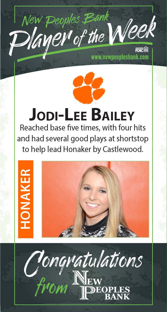lebnewsports's tweet photo. The Lebanon News/ New People's Bank Player of the Week for 3/28/18. https://t.co/JbDVx387I8