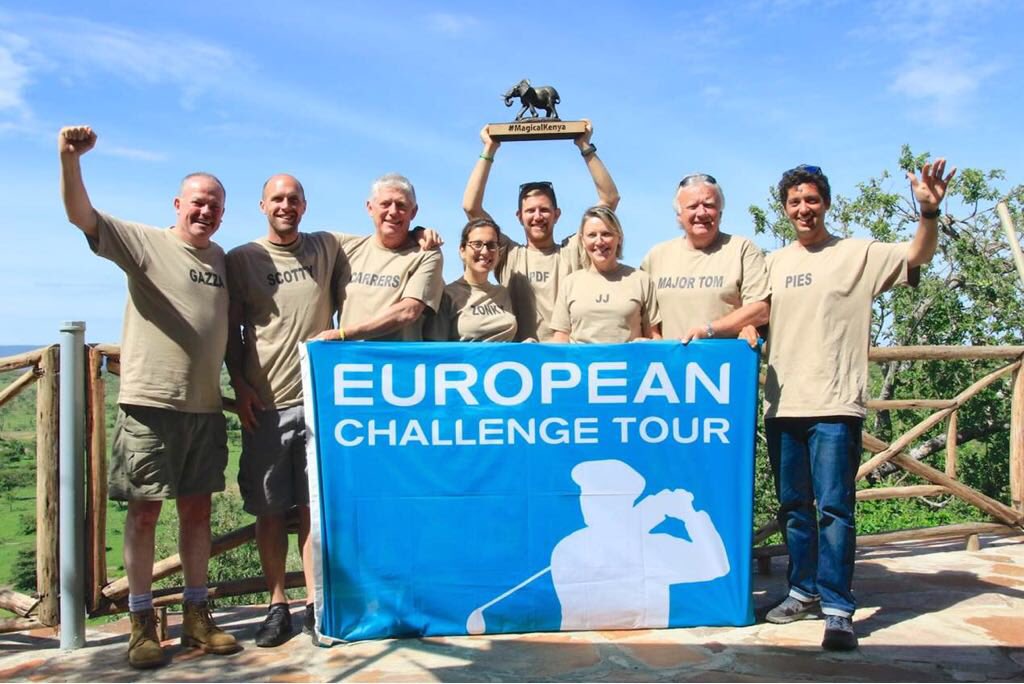 aabradier's tweet photo. After a successful week @KenyaOpenGolf the @Challenge_Tour staff took a well deserved break at the World Famous Maasai Mara #MagicalKenya #KenyaOpenAt50 https://t.co/rGJwrmg7Uk