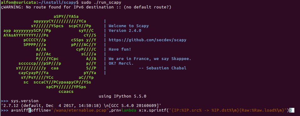 seguridadyredes's tweet image. #Scapy v.2.4.0 is out! This release adds Python3 support, TLS (including 1.3), HTTP/2, Krack AP module, better windows support .... #IPython
Vamossssssssssssssssssssss !!!