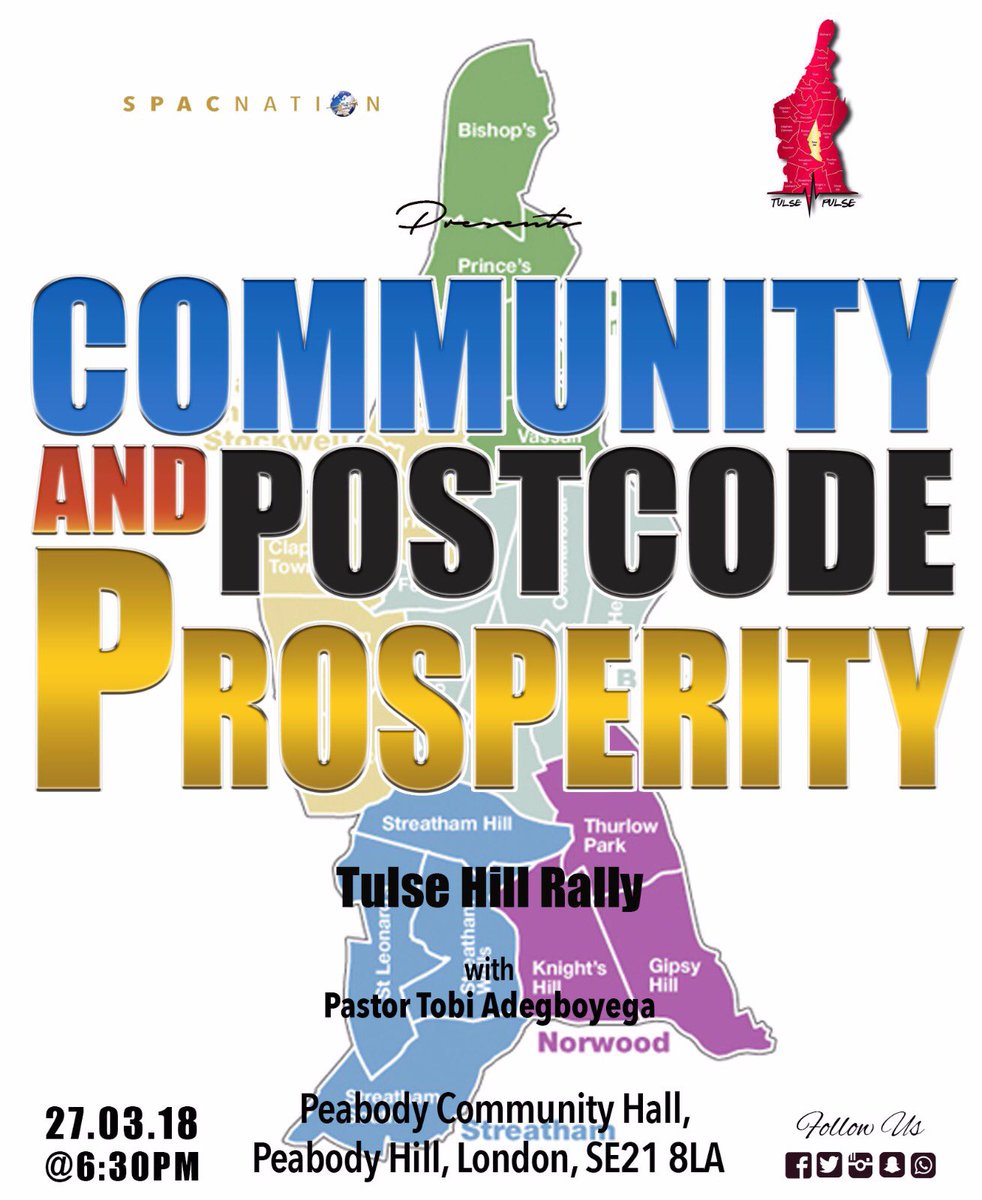 Spac Nation On Twitter This Evening Pastor Tobi Will Be In