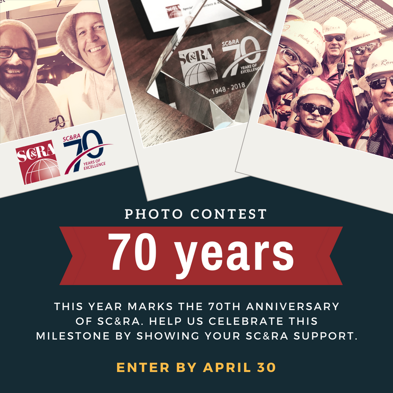 Enter our photo contest to help us celebrate 70th years of SC&amp;RA! Snap a selfie with 7 or 70 SC&amp;RA members, find an SC&amp;RA logo or anniversary logo on a hat, sweatshirt, book, pen, award, or giveaway. Send photos to jwilliams@scranet.org #scramembership #scraphotocontest #SCRAac