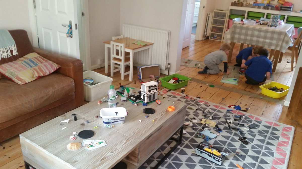 AverageJane8's tweet photo. Tip #120 the 'this is the adult room, this is the playroom' plan will not be successful #finallylearntwedonthavearoom https://t.co/d4WdPk0TpK