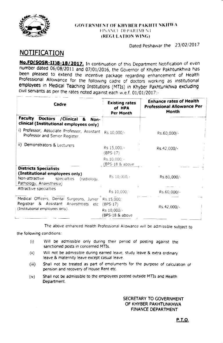 23/25 • Strength of doctors in the province recruited in 5 years increased by 200% from 2500 to 6500 • around 15k jobs created in 2016-17 alone • improvement in salary cap from 10-15k to 42-80k under MTI.