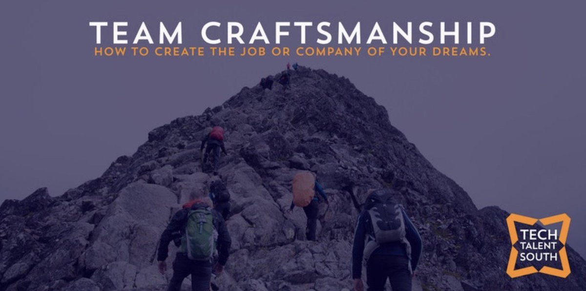 greggpollack's tweet image. Tomorrow night in New Orleans after #VueConfUS I'm speaking at @TechTalentSouth on "Team Craftsmanship: How to create the job/company of your dreams": Tickets still available:
eventbrite.com/e/team-craftsm…