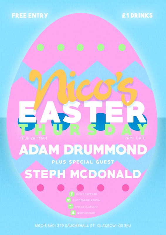 stephmcdonalddj's tweet photo. djing in Nicos on thursday. the start of the Easter celebrations 🎶 https://t.co/zK4RsOGaXx