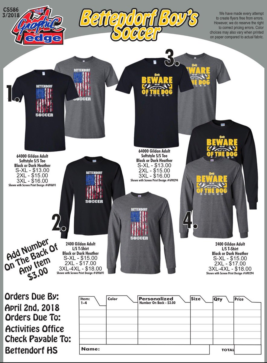 Bett_Soccer's tweet photo. 2018 Boys soccer themed shirts are now available. Order yours today!!! https://t.co/W3wj5O73zf