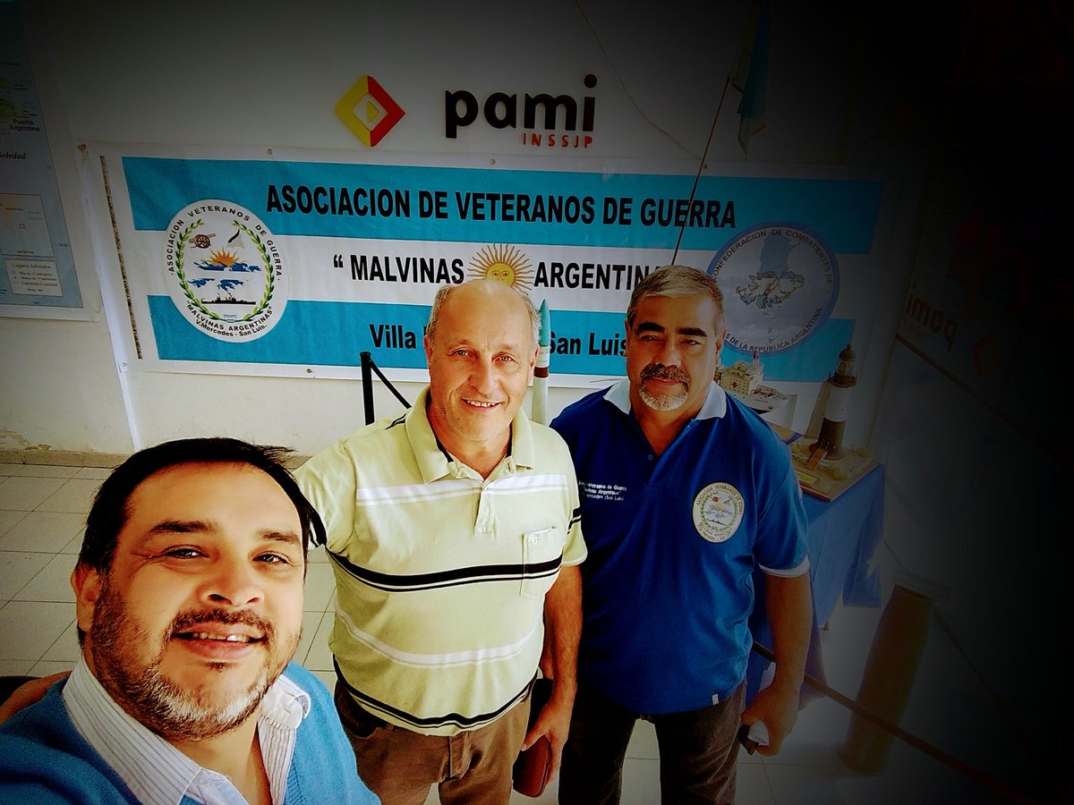 lucaszeballos's tweet photo. Hoy nuestros veteranos de guerra vinieron a contarle sus experiencias a nuestros afiliados, gracias por aceptar la invitación que @PAMI_org_ar le hizo, está también es su casa #heroes #MalvinasArgentinas https://t.co/pX7C2rafwz