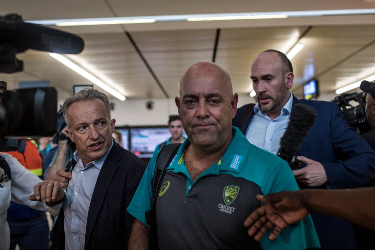 SkyCricket's tweet image. BREAKING: @CricketAus announce that Darren Lehmann had no involvement with the ball-tampering incident and will remain coach of the national team.