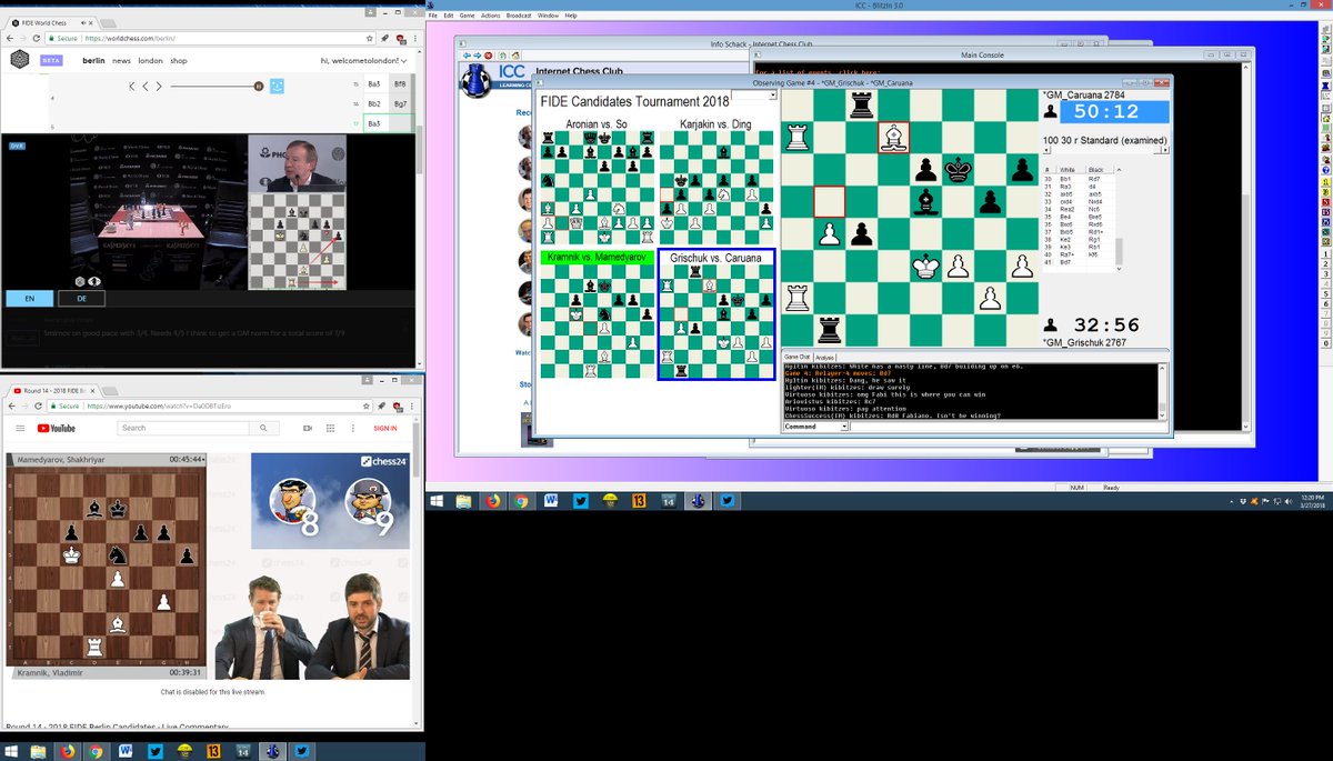 hartmannchess's tweet image. The magic of multiple screens. #BerlinCandidates #shouldbeworking #notworking