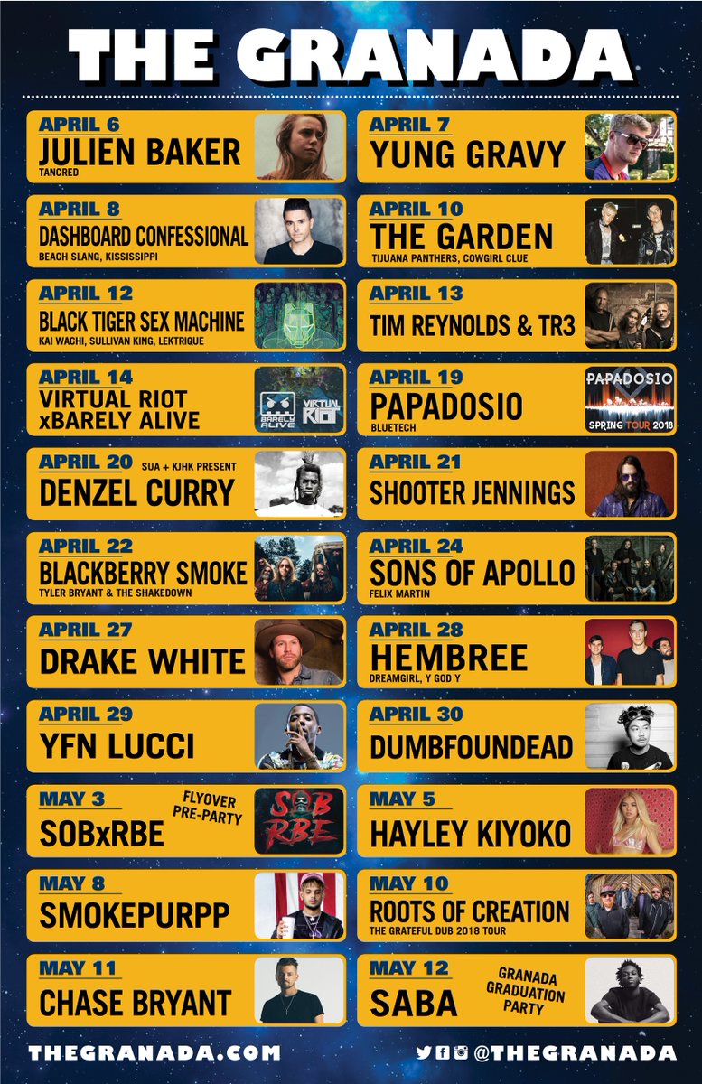 March Madness giveaway! RT and follow us for a chance to win a FREE pair of tickets to any show of your choice on our calendar! Choosing a winner on Monday.