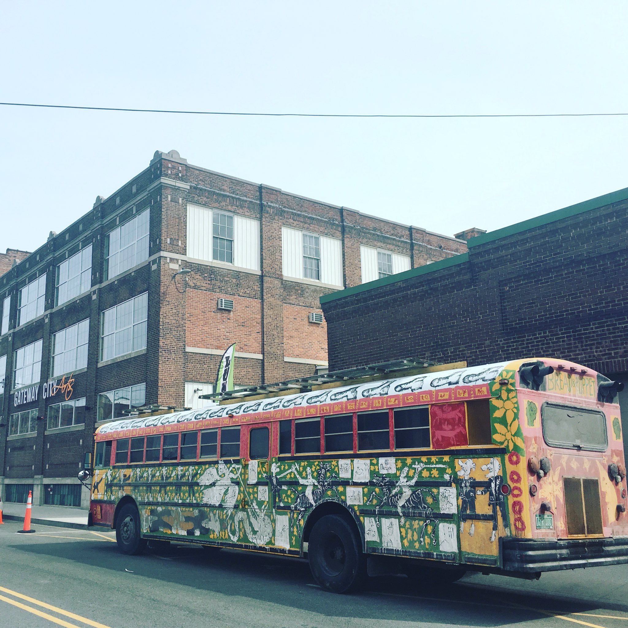 Gateway City Arts on Twitter "Bread and Puppet Theater has arrived! 💫