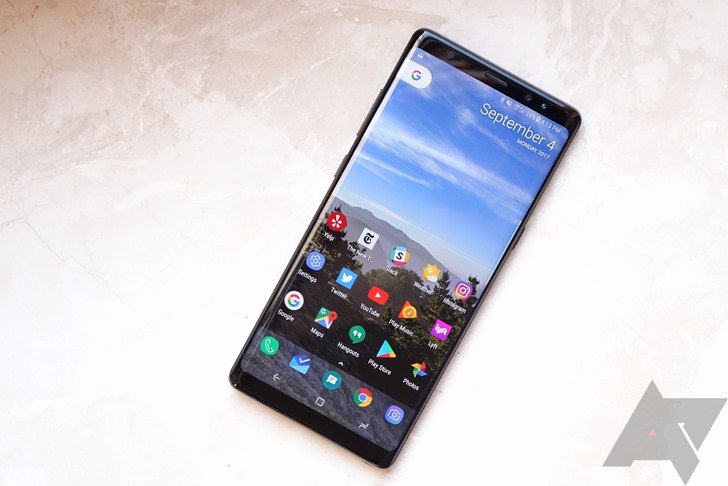 gameboop's tweet image. #Android_8_0_Oreo update now rolling out to #AT_T #Galaxy_Note8