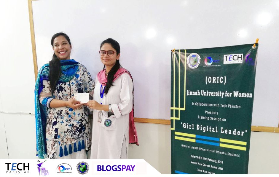 girldigitallead's tweet photo. 1st Earning of 1st Cohort of Girl Digital Leader @BlogsPay Bloggers. @TECHOfficialPK & team girl digital leader congratulates all selected blogger of @girldigitallead to earn their 1st earning by publishing spectacular blogs at https://t.co/DSN6yKlE24
#BlogsPay #TECHPakistan https://t.co/y7pkvGliGh