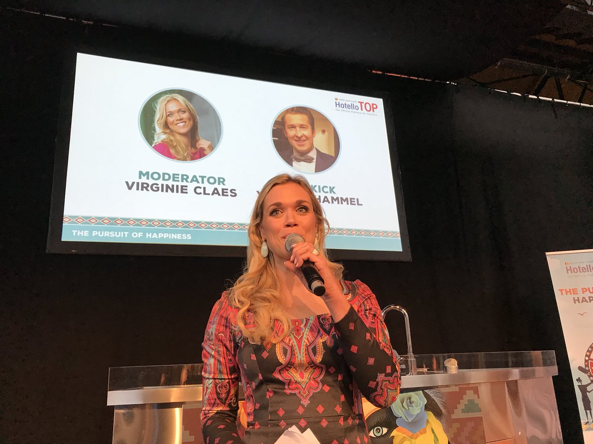 CharlesvanGoch's tweet photo. #HotelloTOP #Belgie opening door @VirginieClaes “The pursuit of happiness” tijdens #Venuez https://t.co/ltr5hSPjVH