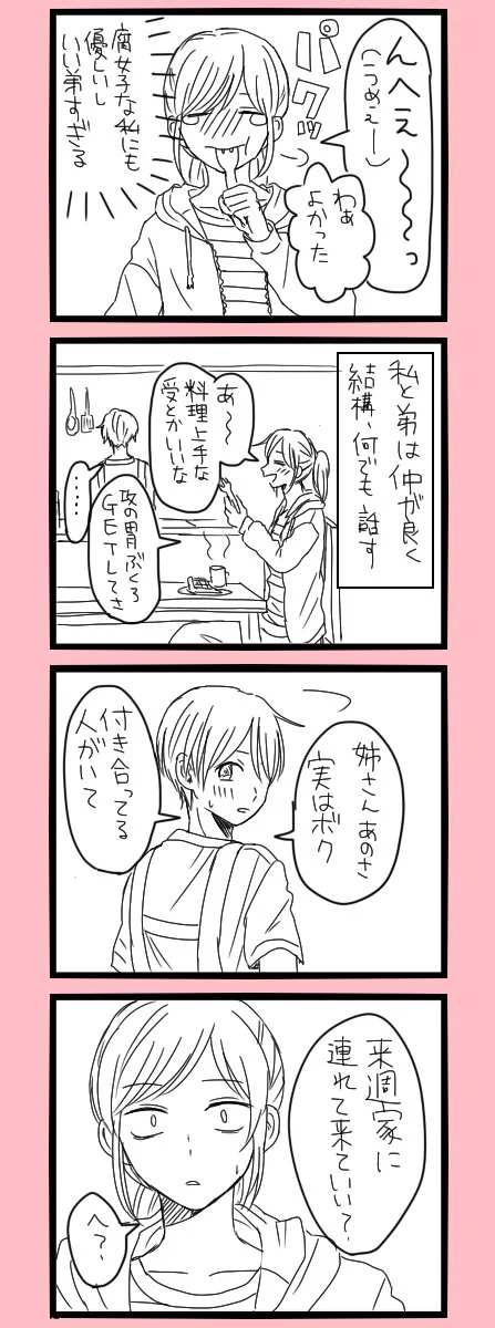 女子力の高い弟に恋人ができたけど？その恋人が予想外だったｗｗｗ