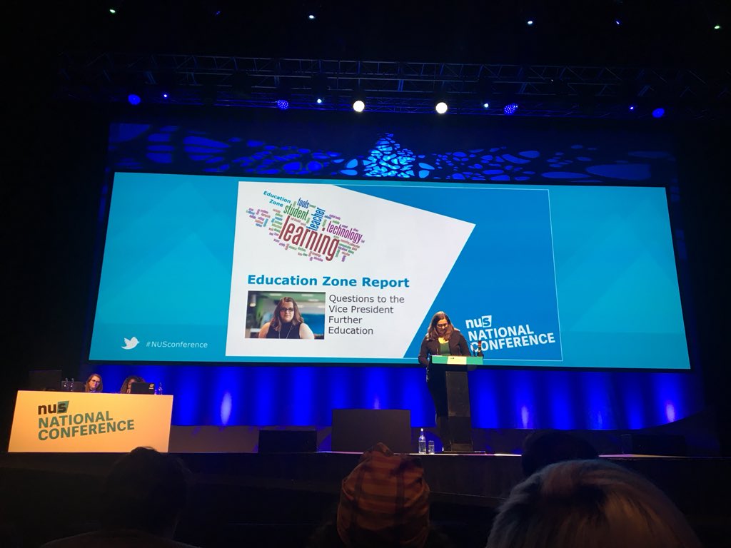 Education Zone Report: accountability videos from both @EmChapman6 (NUSFE) and <a href="/AmateyDoku/">Amatey Doku</a> (NUSHE) with questions being answered based on their work and future plans. #NUSConference