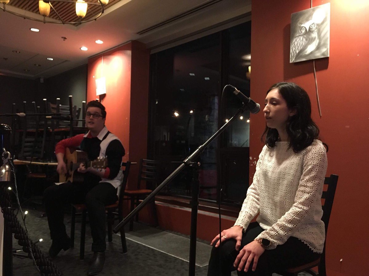 DeannaBarkerPR's tweet photo. Amazing second event for the @AnybuddyCan campaign! Thank you @magpierodrigues and @Peterjessyy for an incredible performance! 🎤🎸 https://t.co/vV4cLNClZm