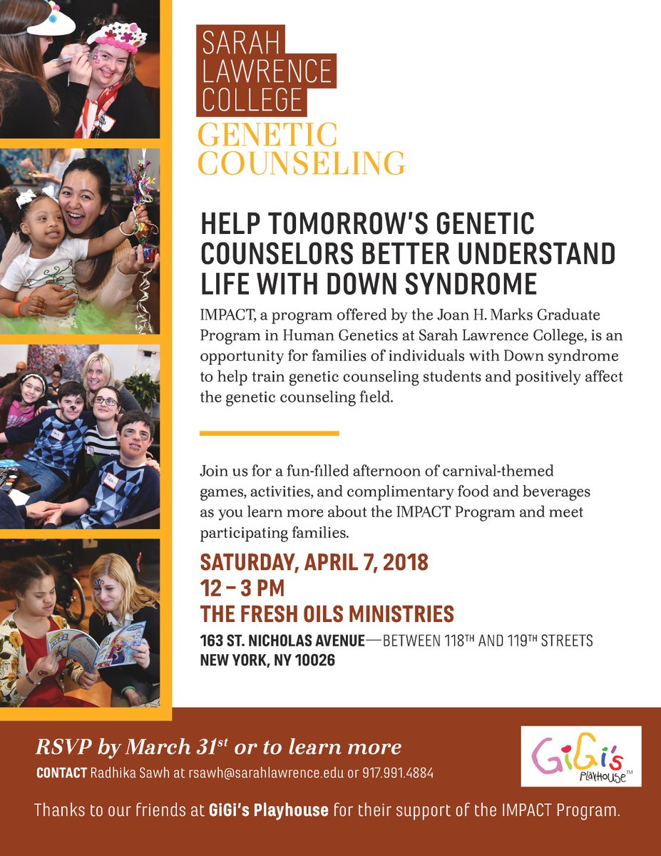 slc_gc_grads's tweet image. Our annual IMPACT party is on Saturday, April 7! Join us for a fun day of carnival games and festivities! And if you or a family you know would be interested in joining the IMPACT Program, please reach out - we're always looking for additional families