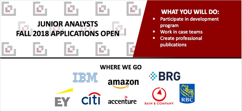 IsenbergUCG's tweet photo. APPLY NOW for our JUNIOR ANALYST position! IUCG provides consulting services for $100MM+ companies and provides workshops &amp; networking events to prepare members for placement in top tier firms. Open to ALL majors. Apply through our website https://t.co/5qI6vPKj2D or IsenbergWorks https://t.co/HzhSdQcsqF