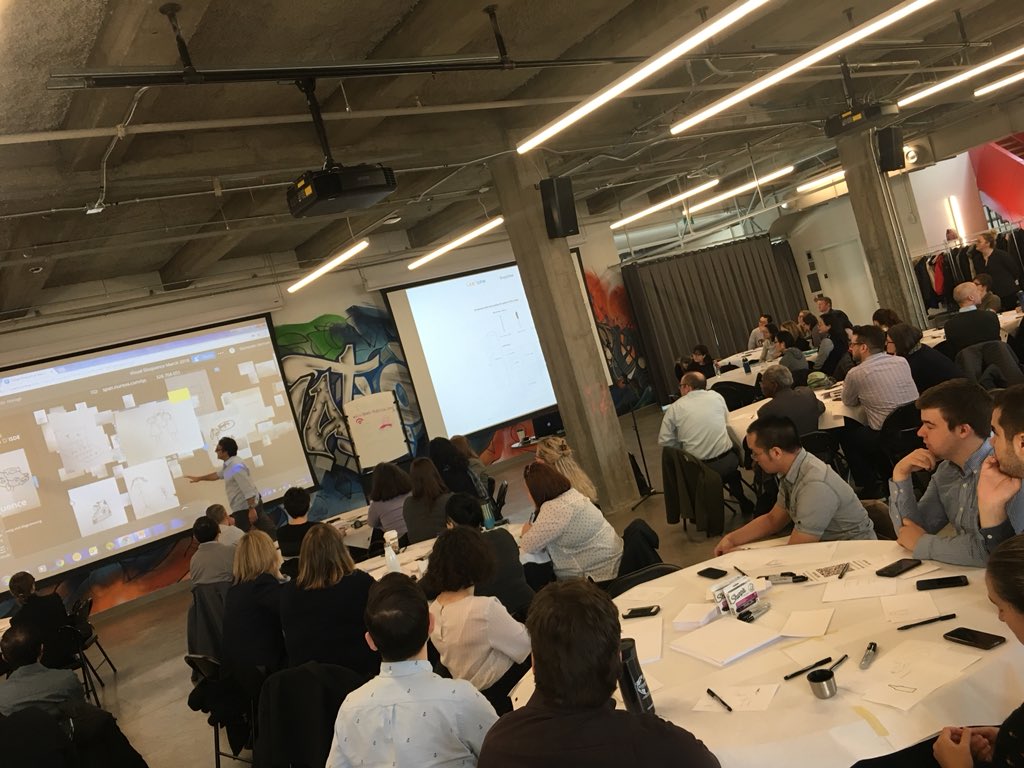 Kayla_Schultzz's tweet photo. Off to a great start with @LABopm for a #VisualEloquence #ISEDLab boot camp @Bayview_Yards @Invest_Ottawa https://t.co/zQ3zNj4LAw